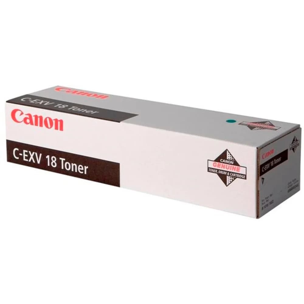 Туба с тонером Canon C-EXV18 BK черный, 8400 стр., для Canon imageRUNNER 1018/1020/1022/1024/1024A/1024i/1024iF/1025