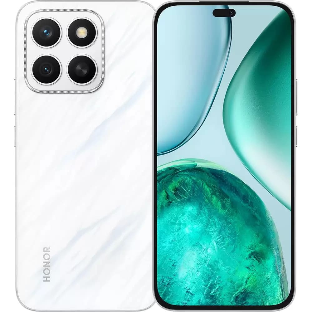 Смартфон, HONOR, X8c ABR-LX1, 8GB 256GB, 6.7", Android 13, Snapdragon 685, Камера 108 Мп+5 Мп/50 Мп, 2412*1080, Bluetooth 5.0, 5000 мАч, (Moonlight White) Белый