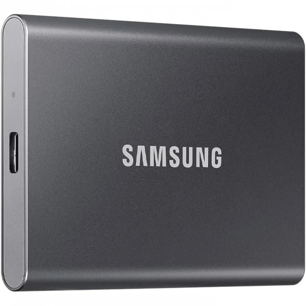 Внешний SSD External SSD Samsung 4.0Tb T7 Shield <MU-PC4T0T/WW> серый (USB3.2 Gen2, up to 1050/1000Mbs, 3D TLC, 88х13х59mm, 98g)