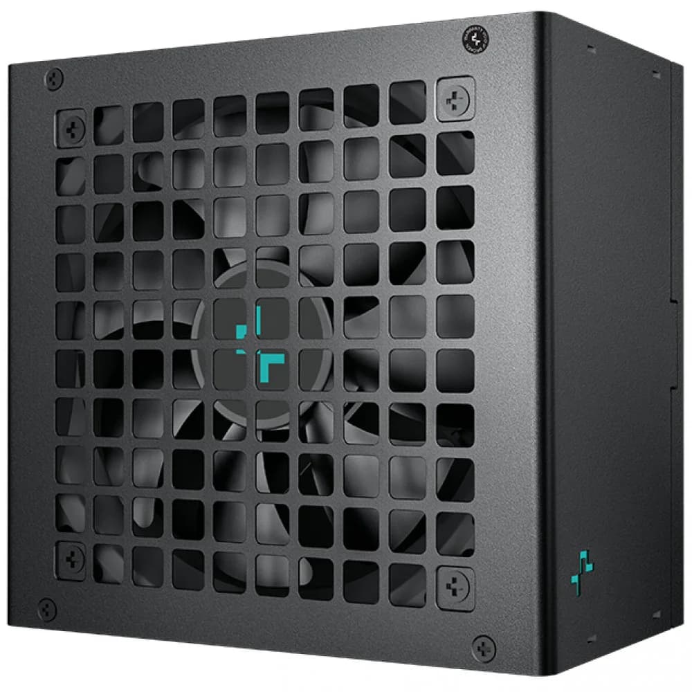 Блок питания, Deepcool, PL650D R-PL650D-FC0B-WDEU-V2, 650W, ATX 3.0, Bronze, 20+4 pin, 4+4pin, 6*Sata, 2*Molex, 3*PCI-E 6+2 pin, 1*(16Pin)12VHPWR, Вентилятор 12 см, Кабель питания, Чёрный