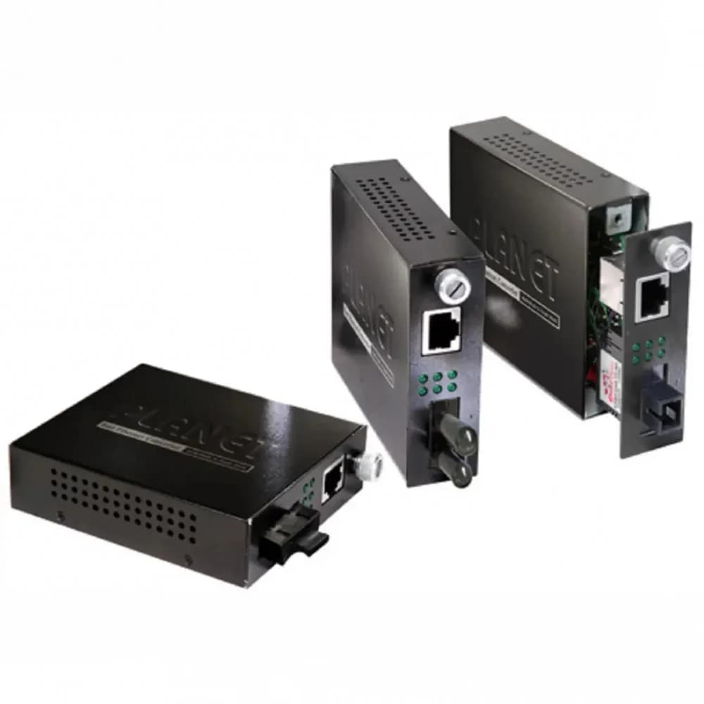 FST-802 медиа конвертер/ 10/100Base-TX to 100Base-FX (SC) Multi-mode Smart Media Converter