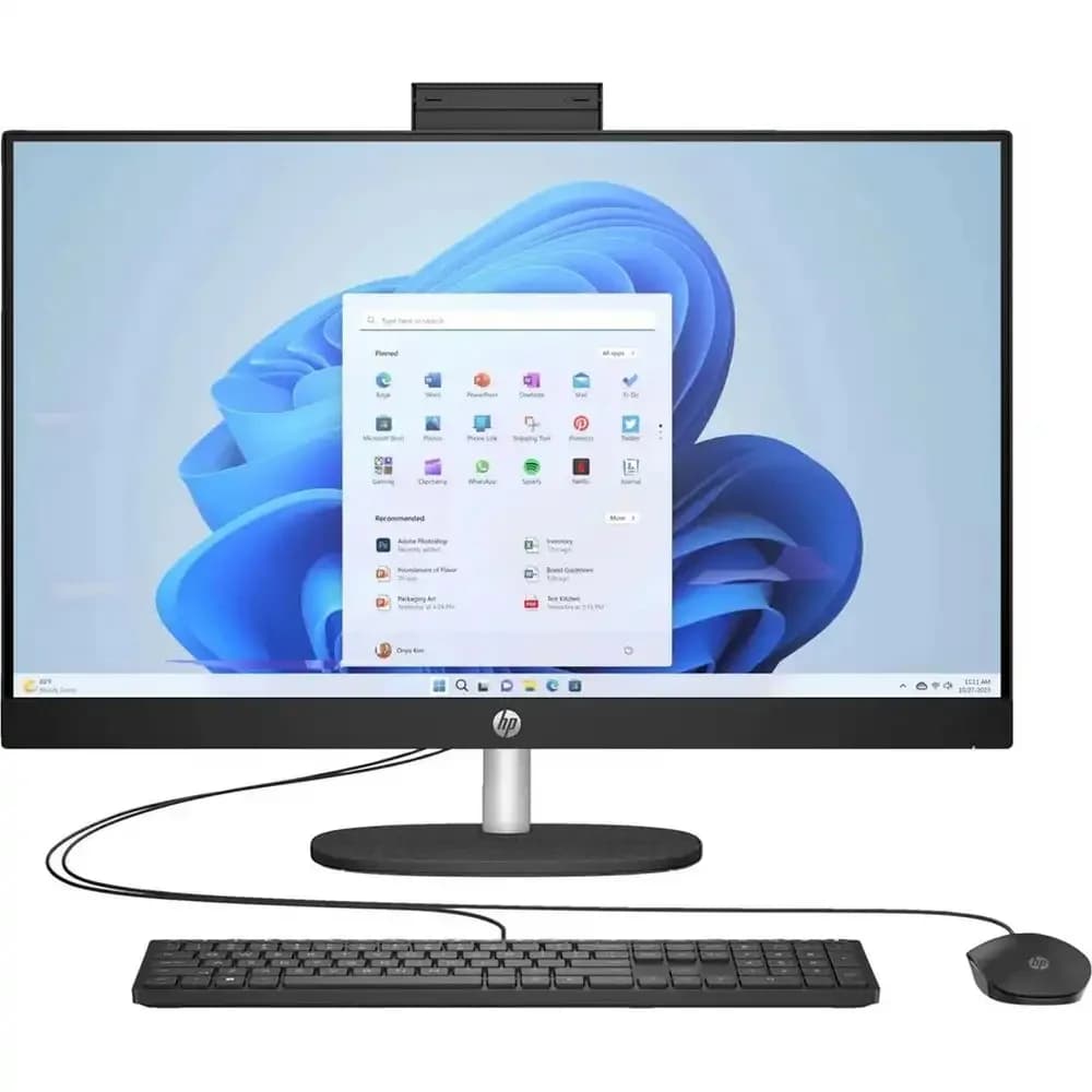 Моноблок HP All-in-One 27-cr2065ci, 27"FHD, Core Ultra 5 225U/16GB/512GB/Intel Graphics/DOS