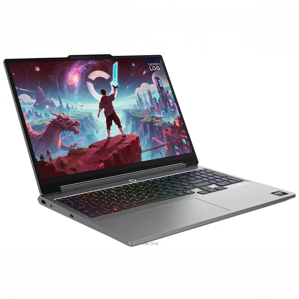 Ноутбук LENOVO LOQ 15AHP11 (83TN000ERK)/15.3 WUXGA 165Hz/AMD Ryzen 7 250 3.3 Ghz/16/SSD512/RTX5050/8/Dos
