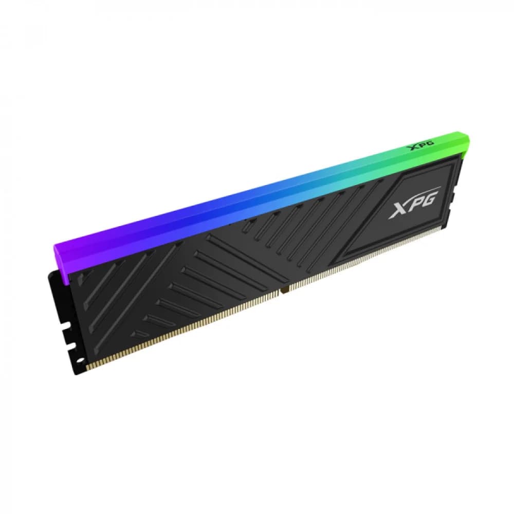 Память DDR4 8GB 3200MHz A-Data AX4U32008G16A-SBKD35G XPG Spectrix D35G RGB RTL Gaming PC4-25600 CL16 DIMM 288-pin 1.35В dual rank с радиатором Ret