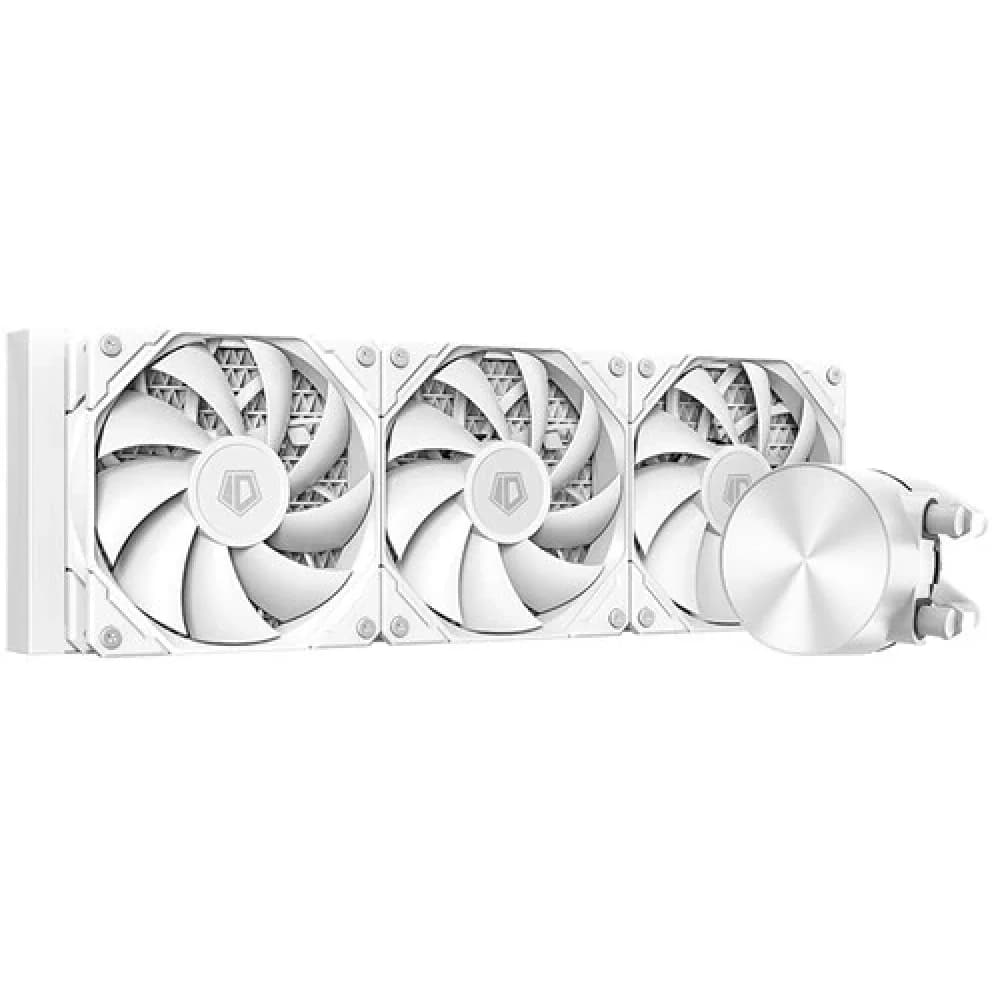 СВО для процессора ID-COOLING DX240 MAX WHITE (Soc 1851/1700/1200/115X/AM4/AM5, 2*120mm fan, 2900rpm, 32.5 дБ, 300W, PWM 4-pin, Al) (DX240 MAX WHITE)