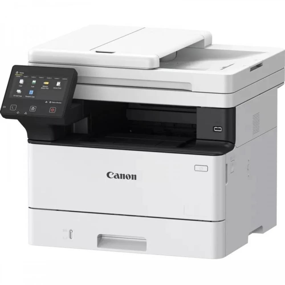 МФУ Canon i-Sensys MF463dw А4, МФУ, лазерное, черно-белое , 40стр/мин, 1200dpi, 1200МГц, 1024Мб, 4Гб, 50АПД, 250+100, WiFi/AirPrint/USB/Ethernet , 3000стр/картридж, (5951C008(BA))