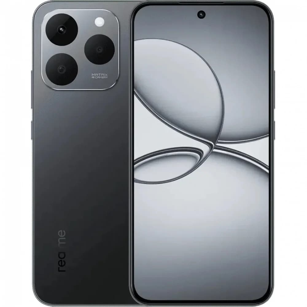 Смартфон Realme RMX5111 15T 256Gb 8Gb темно-серый моноблок 3G 4G 6.78" 1264x2780 Android 15 50Mpix 802.11 a/b/g/n/ac NFC GPS GSM900/1800 GSM1900
