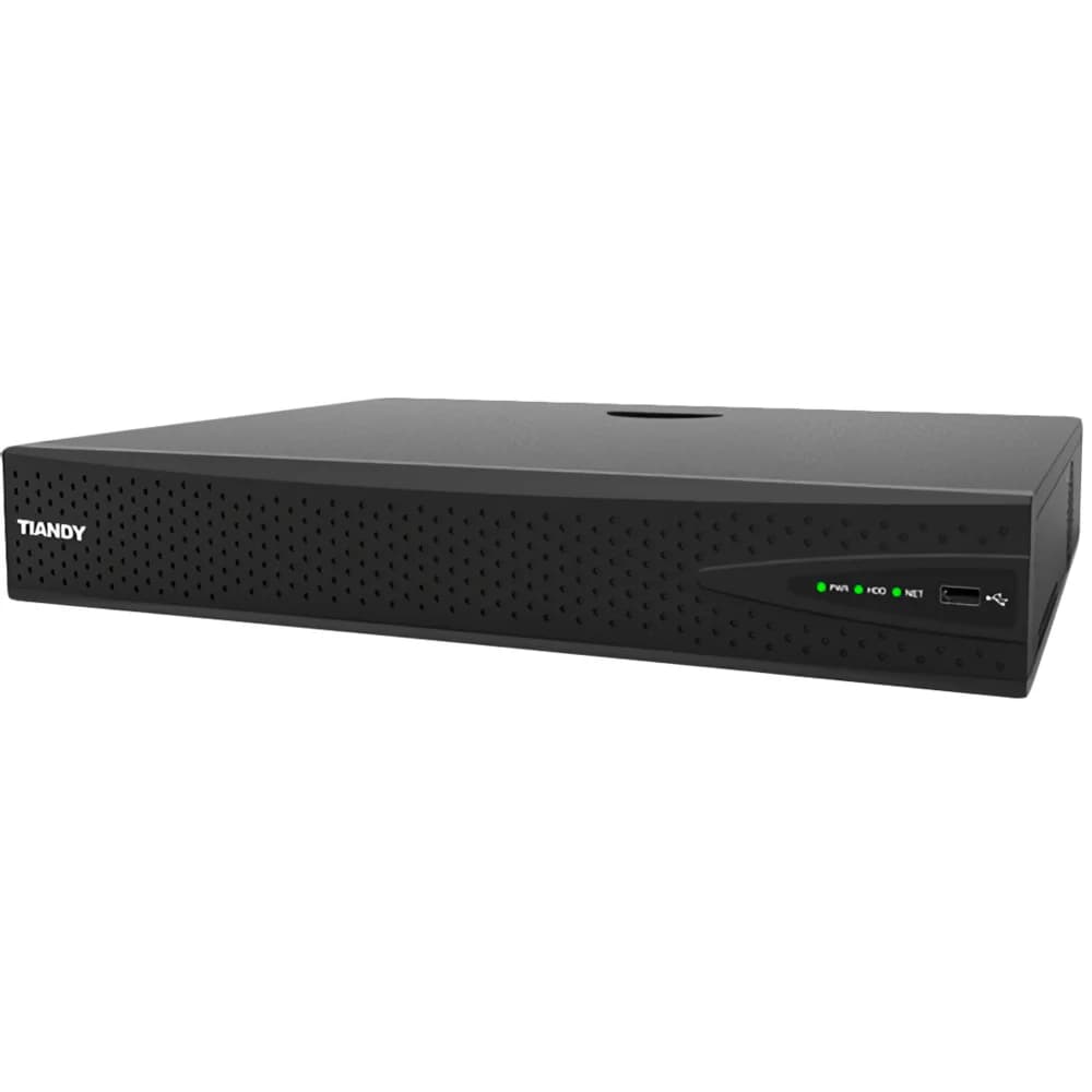 Цифровой видеорегистратор POE 8CH TIANDY TC-NR1008M7-P2-T < 8 каналов, 2 HDD до 12TB, 8 POE портов, hdmi, vga>