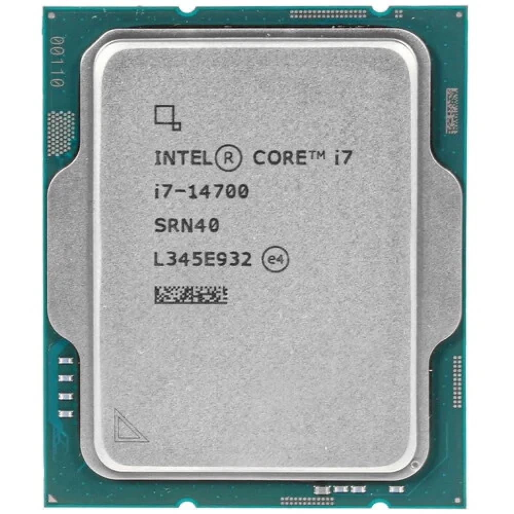 Процессор Intel Core i7-14700 Raptor Lake-R (1.5Hz,up to 5.4GHz, LGA1700, L3 33Mb, 20C/28T), oem