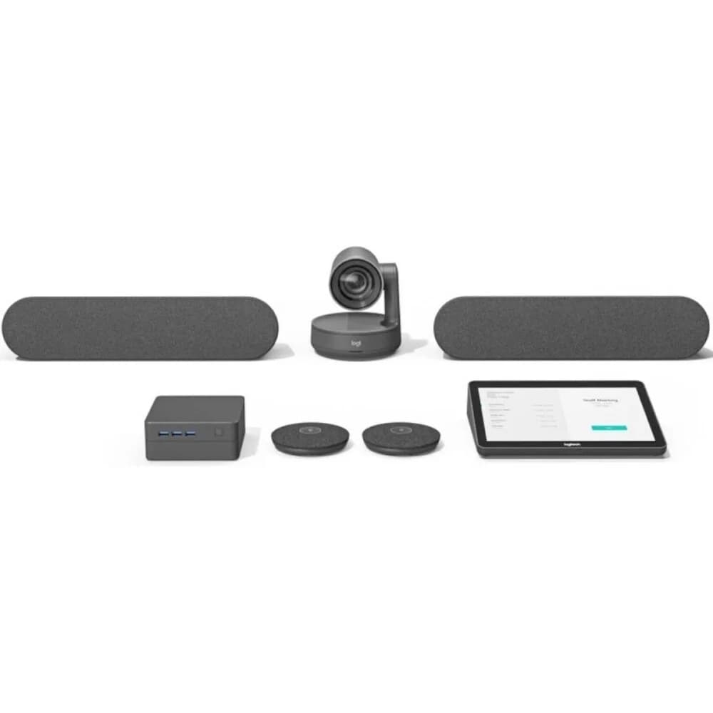 Система для видеоконференций Logitech Rally Plus (M/N: V-R0009/V-R0010/V-R0011/V-U0047/V-U0048/V-U0049)