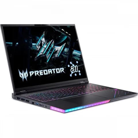 Ноутбук Acer/Predator Helios 18 AI PH18-73-92VM/1г/Core Ultra 9/275HX/2,1 GHz/64 Gb/PCIe NVMe SSD/1024 Gb/No ODD/GeForce/RTX 5080/16 Gb/18 ''/2560х144