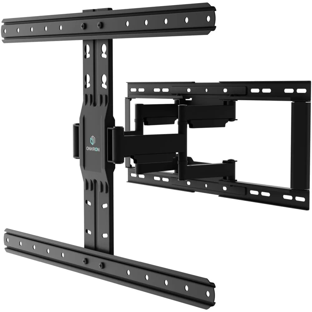 Кронштейн ONKRON/ 32-90" макс 400*600 наклон -5°/+10°, поворот ±40° Макс нагрузка 50кг, от стены 34-330мм, черный
