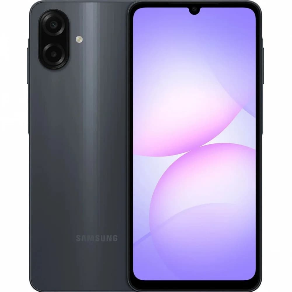 Смартфон Samsung Galaxy A07 4/128Gb черный (SM-A075FZKGMEA)