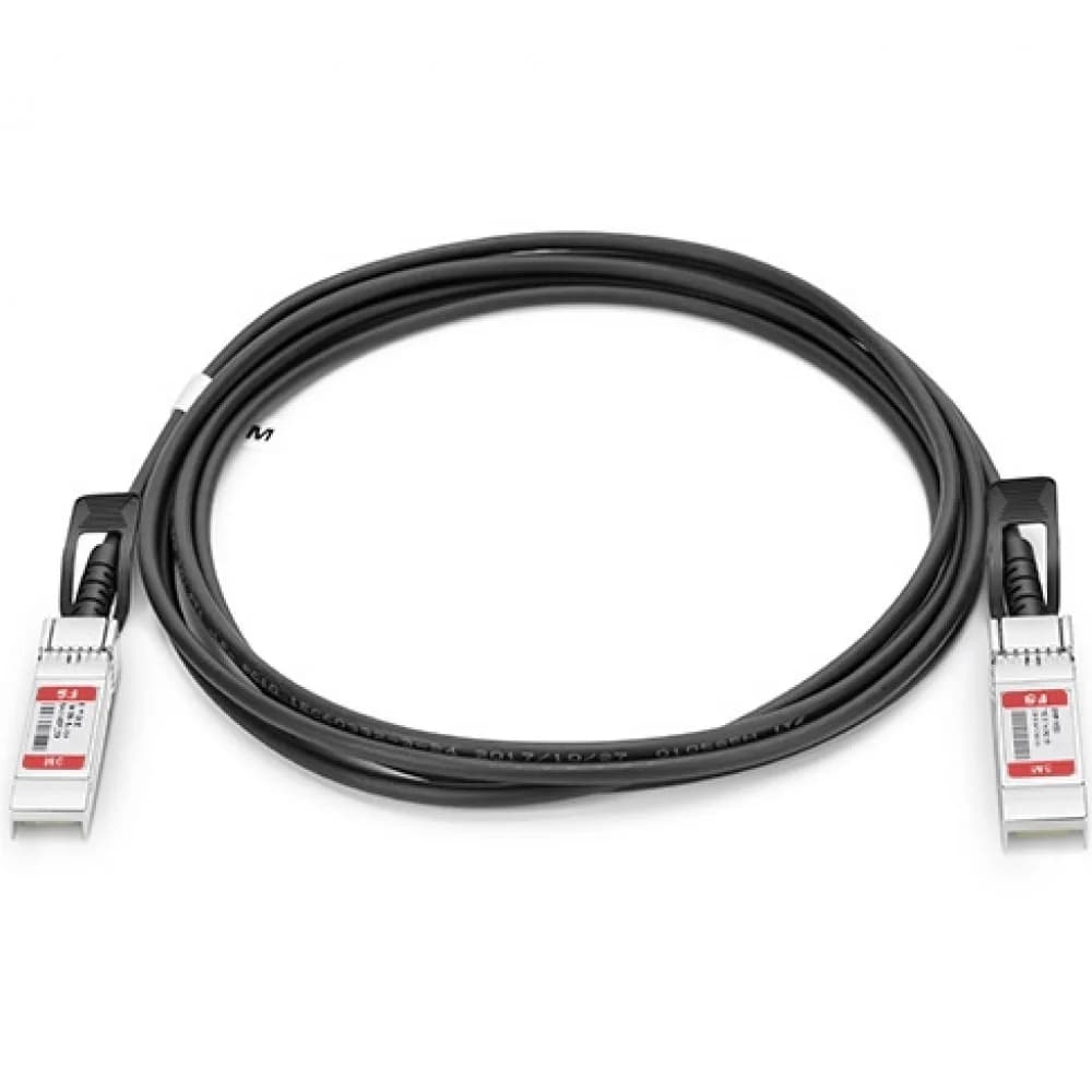 Пассивный кабель, H3C, LSWM3STK, 3 метра H3C LSWM3STK совместивый кабель Twinax DAC 10G SFP+ (3 м, пассивный, SFP+ - SFP+, 30 AWG) Пассивный медый кабель Twinax DAC 10G SFP+ предназначен для использ