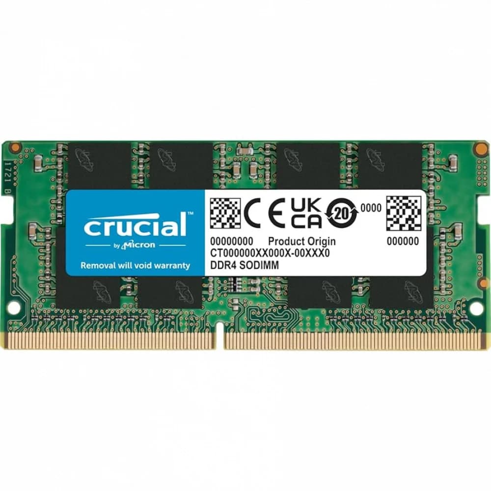Память DDR4 8GB 3200MHz Crucial CB8GS3200 Basics RTL PC4-25600 CL22 SO-DIMM 260-pin 1.2В single rank Ret