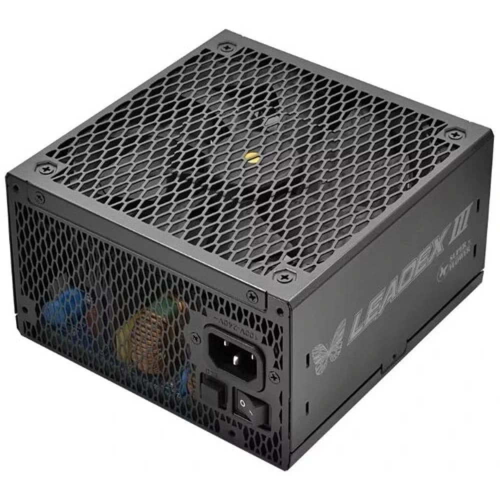 Блок питания 1000 Ватт/ Power Supply Super Flower Leadex III Gold, 1000W, ATX 3.1, 140mm, 8xSATA, 4xPCI-E(6+2), 1x12VHPWR(12+4), APFC, 80+ Gold, Full Modular