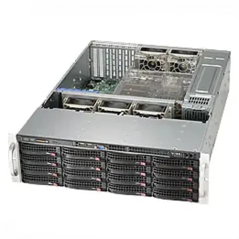 Supermicro SuperChassis 3U 836BE1C-R1K03B/ no HDD(16)LFF/ no HDD(2)SFF(optional)/ 7xFH/ 2x1000W Platinum(13.68" x 13")E-ATX, ATX/ Expander Backplane(1xminiSASHD) 1. 3U chassis - supports for maximum