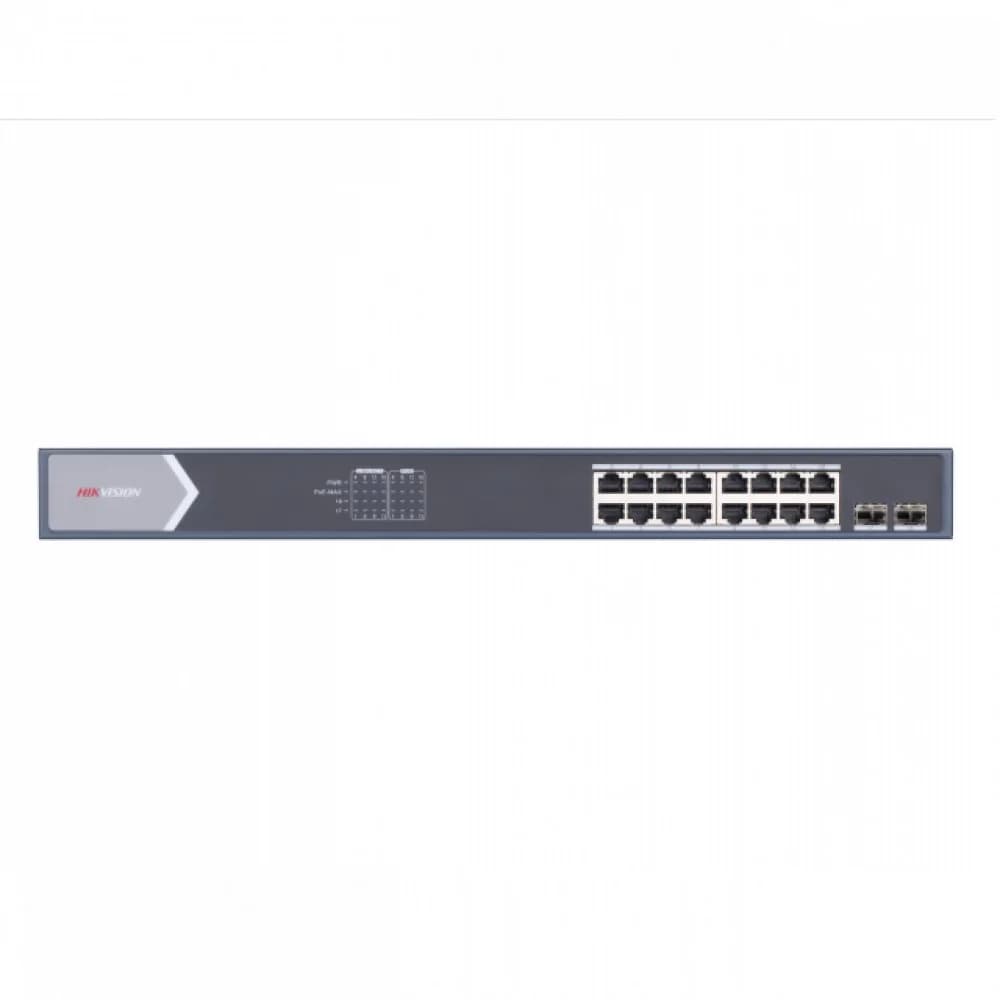 PoE Сетевой коммутатор | Интерфейс: Hi-PoE 4×RJ45 1Гбит/с / PoE 12×RJ45 1Гбит/с / Uplink 2×RJ45 1Гбит/с / Uplink 2×SFP 1Гбит/с | Протокол: IEEE 802.3 / 802.3u / 802.3x / 802.3z / 802.3ab | PoE Станд