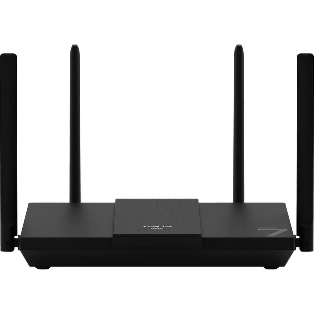 Сетевой маршрутизатор со встроенной беспроводной точкой доступа, ASUS, RT-BE50, Wi-Fi 7 (802.11be), один WAN-порт 2,5 Гбит\с (WAN), три LAN-порта 1Гбит\с