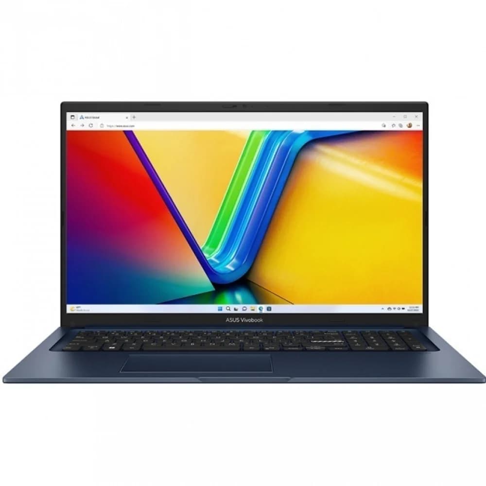 ASUS VivoBook 17 X1704-AU1159 Intel Core i7 150U/16Gb/512Gb SSD/17.3" FHD IPS/No OS Blue (90NB13X2-M00RH0)