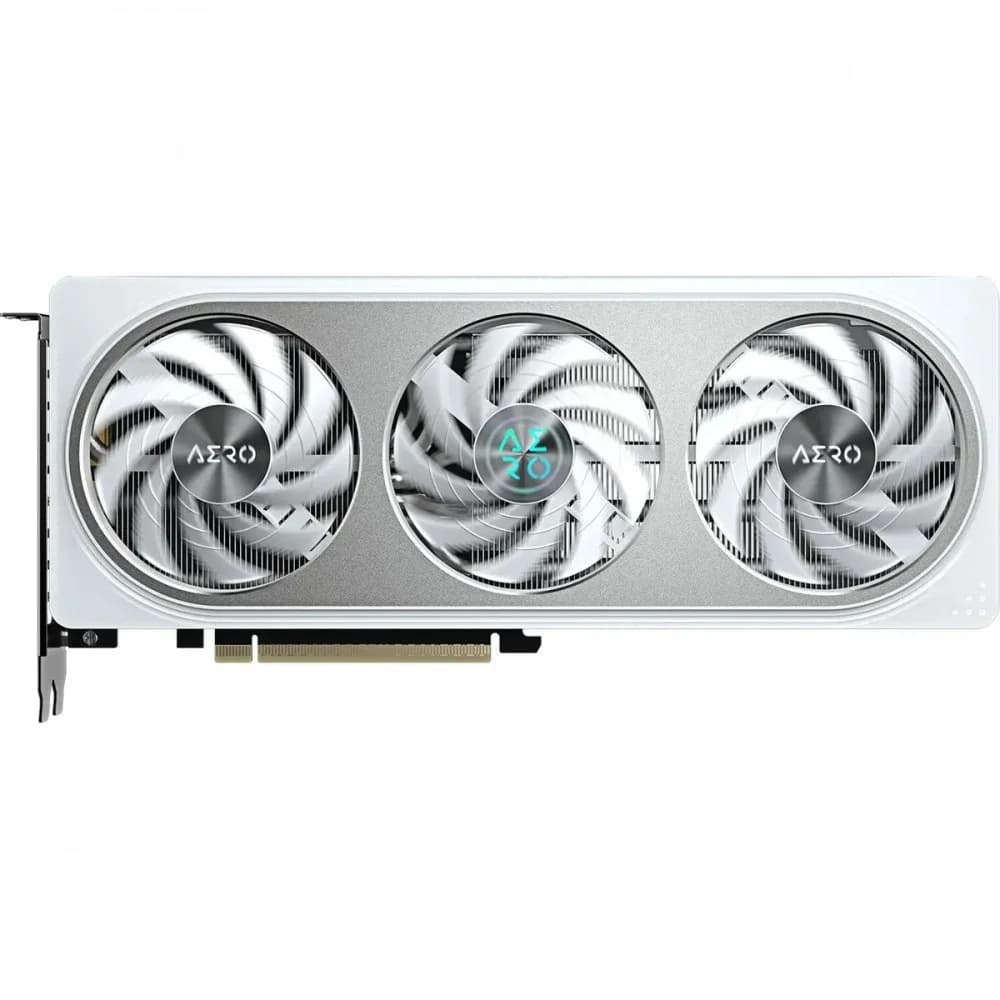 Видеокарта Gigabyte PCI-E 5.0 GV-N506TAERO OC-8GD 1.0 NVIDIA GeForce RTX 5060TI 8Gb 128bit GDDR7 2647/28000 Без Видеовыходов HDMIx1 DPx3 HDCP Ret