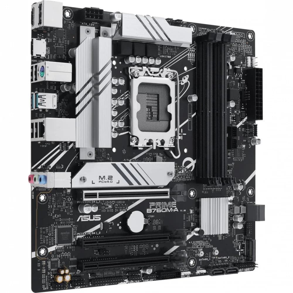 MB Socket1700, MATX, iB760 (2HDMI+DP) ASUS PRIME B760M-A-CSM, 4DDR5, 3PCIx16