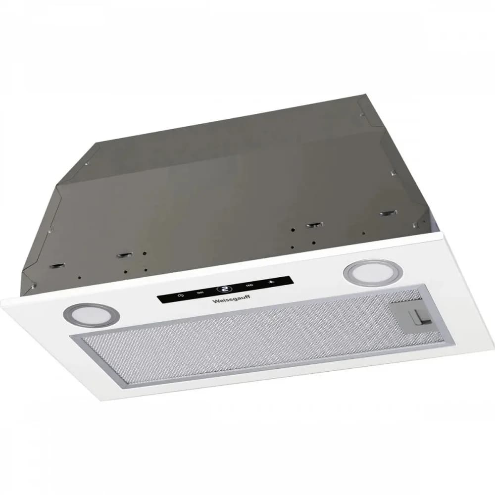 Вытяжка встраиваемая/ Вытяжка встраиваемая Weissgauff BOX 1200 WH белый управление: сенсорное (1 мотор)