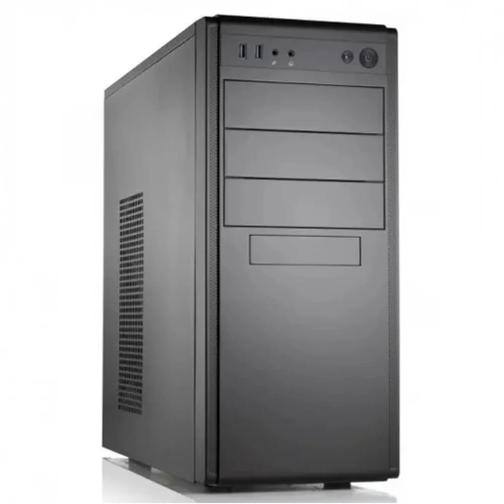 Корпус FoxLine Case Foxline FL-886-FL500S-U32 FL-886-FL500S-U32 ATX case, black, w/PSU 500W 12cm, w/2xUSB3.0, w/ pwr cord, w/o FAN