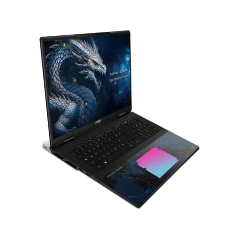 Ноутбук MSI Titan Dragon Edition 18 HX A2WJ-1251RU Core Ultra 9 290HX Plus 96Gb SSD4Tb NVIDIA GeForce RTX 5090 24Gb 18" IPS UHD+ (3840x2400) Windows 11 black WiFi BT Cam (9S7-1824D6-1251)