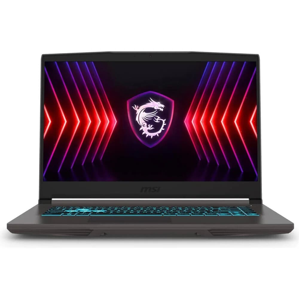 Ноутбук MSI Thin 15 B13VE-3200XRU Core i7 13620H 16Gb SSD512Gb NVIDIA GeForce RTX4050 6Gb 15.6" IPS FHD (1920x1080) FreeDOS grey space WiFi BT Cam (9S7-16R831-3200)