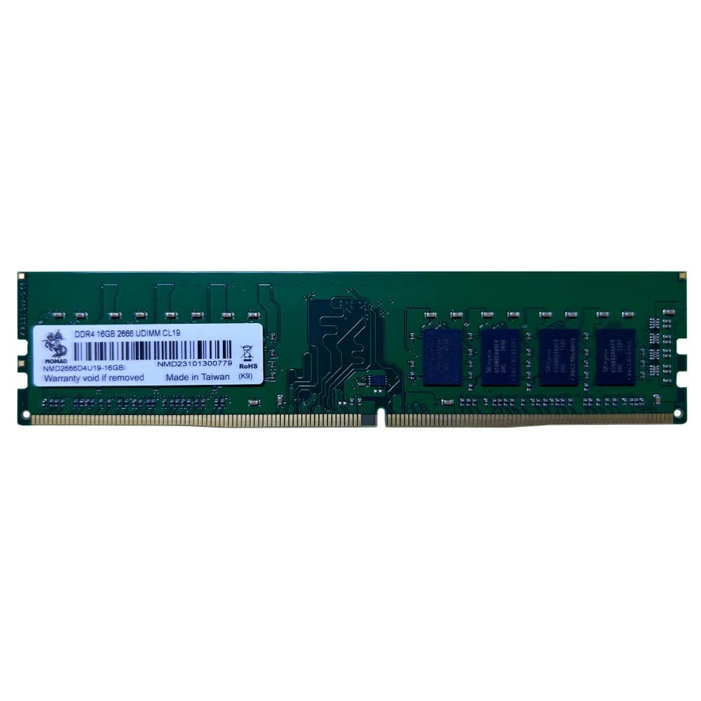 Оперативная память 16GB DDR4 2666MHz NOMAD PC4-21300 CL22 NMD2666D4U19-16GB Bulk Pack FULL совместимость!