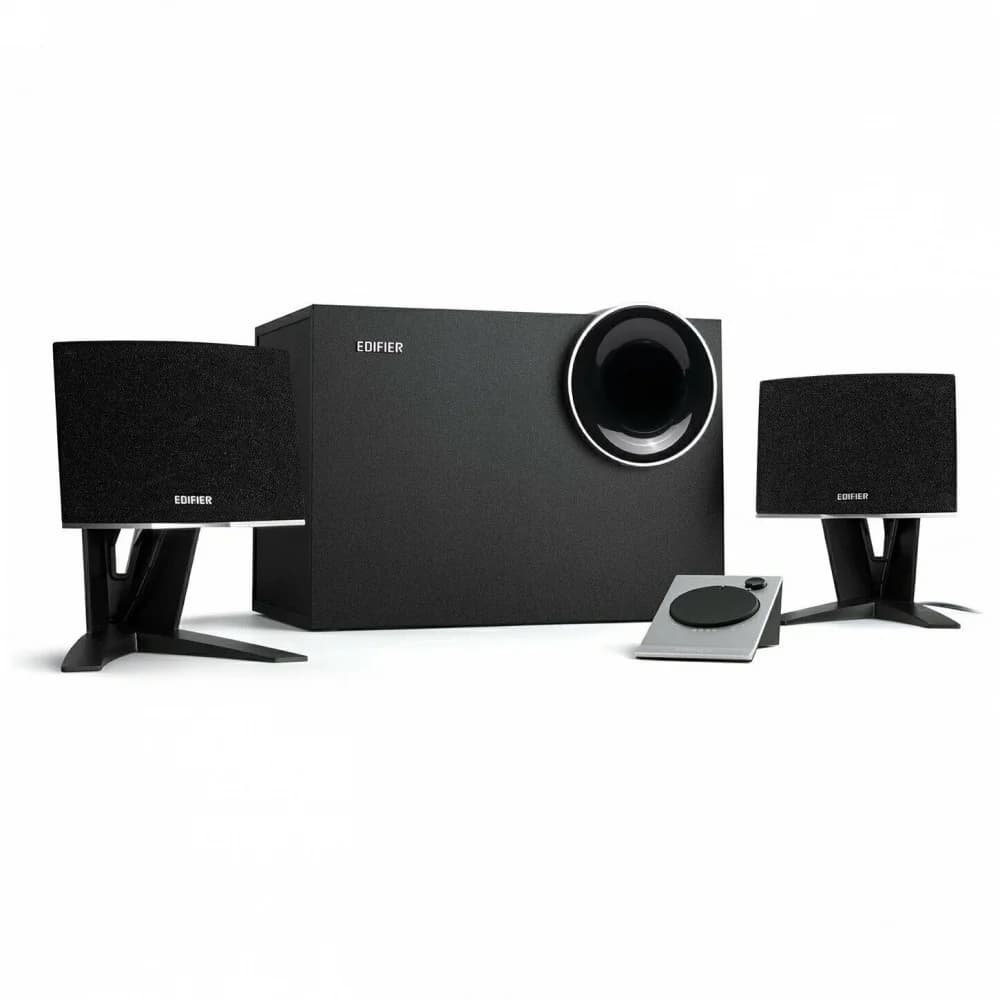 Акустическая система, Edifier, M203BT, 2.1, Bluetooth 5.0, AUX, Пульт дистанционного управления, Черный