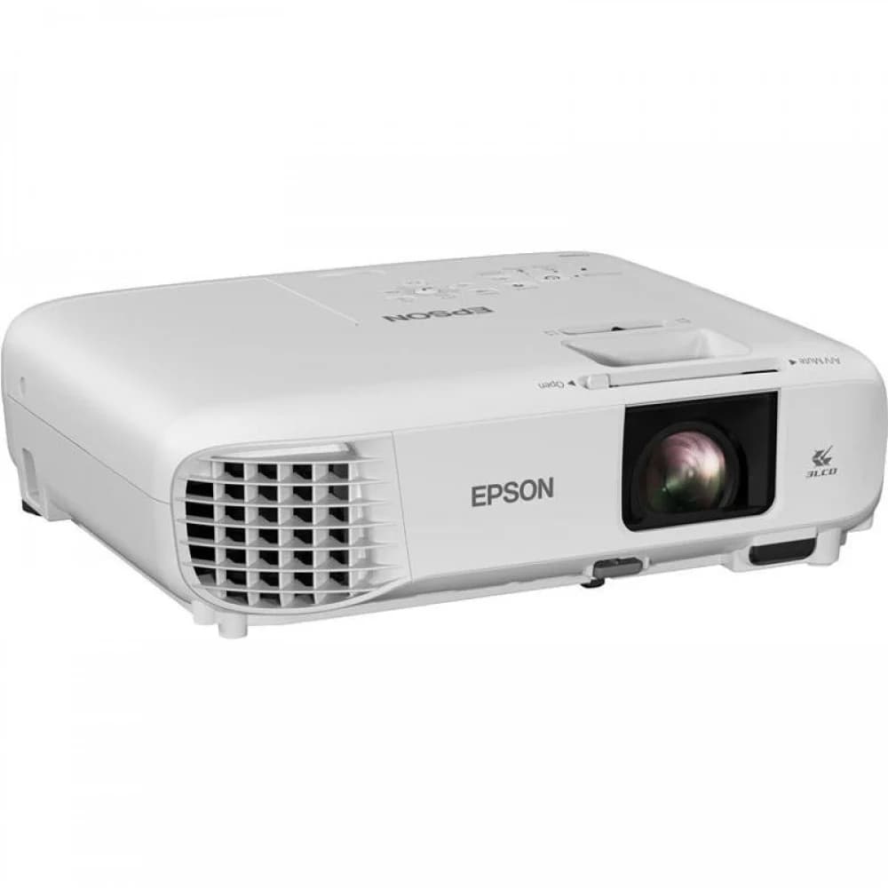 Проектор Epson EB-FH06 white (LCD, 1920×1080, 3500Lm, 1.22-1.47:1, 16000:1, VGA, 2xHDMI, Compsite, USB-A, USB-B) (V11H974040)
