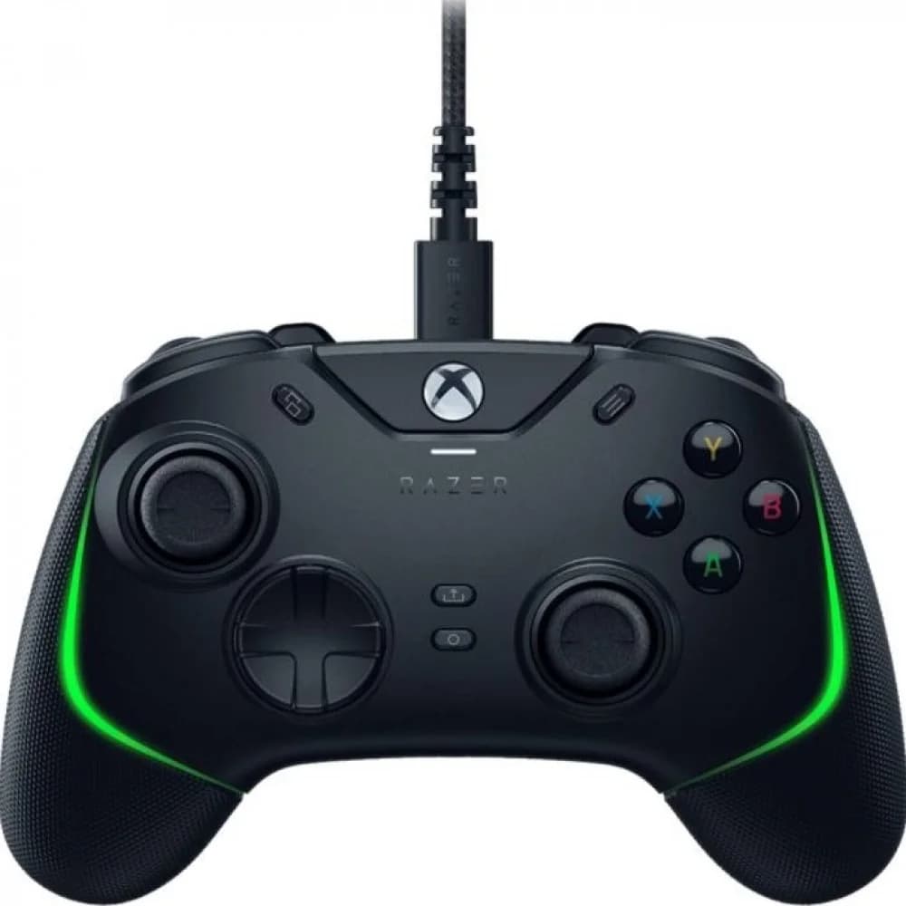 Геймпад, Razer, Wolverine V2 Chroma, RZ06-04010100-R3M1, Работает с Xbox One, Xbox Series X | S или ПК (Windows® 10 и выше), 6 дополнительных многофункциональных кнопок, Сменные насадки джойстиков,