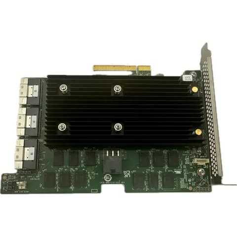 RAID-контроллер Broadcom 9670-24i SGL (05-50123-00 / 03-50123-00002 / 03-50123-00003) , PCIe 4.0 Full Height, 24G SAS/SATA/NVMe, RAID 0,1,5,6,10,50,60, 24port(3x8 SFF-8654), 8GB Cache, SAS4124 ROC,