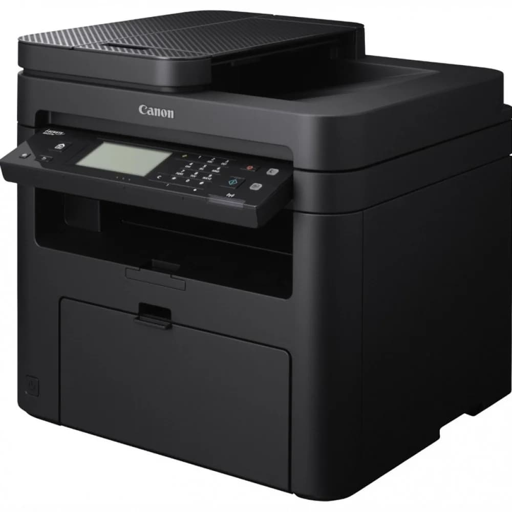 МФУ лазерное Canon i-SENSYS MF237w, A4, 23 стр./мин., Подача 251 лист, Односторонний автоподатчик документов, ЖК дисплей, 256 МБ RAM, USB 2.0, Ethernet 10/100, Wi-Fi