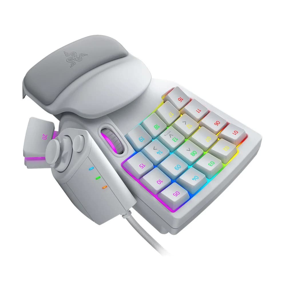 Мини клавиатура - кейпад, Razer, Tartarus Pro, RZ07-03110200-R3M1, Игровая, Аналоговые оптические переключатели, 32 полностью программируемые клавиши с 8-позиционной крестовиной под большой палец, П