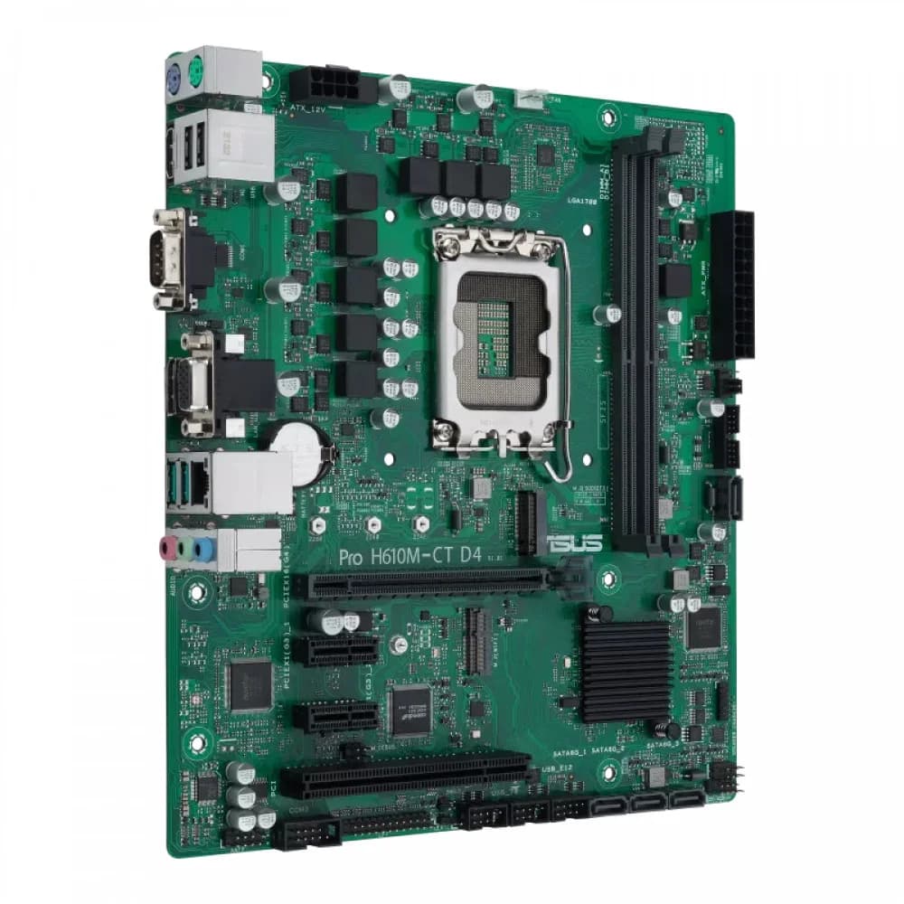 Материнская плата ASUS PRO H610M-C D4-CSM /LGA1700,H610,U32G1,MB (90MB1A30-M0EAYC) (699132) {10}