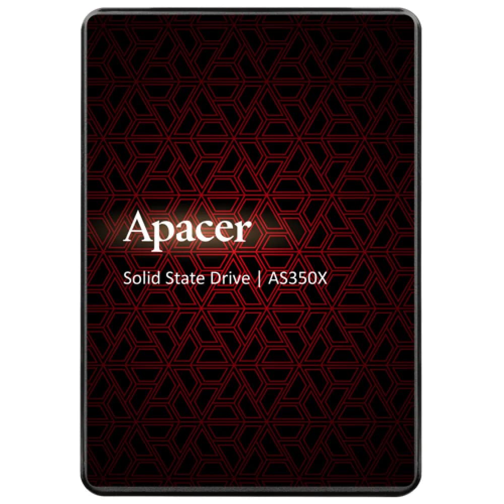Твердотельный накопитель Apacer SSD PANTHER AS350X 2TB SATA 2.5" 7mm, R560/W540 Mb/s, 3D NAND, IOPS 93K/80K, MTBF 1,5M, 800TBW, Retail, 3 years (AP2TBAS350XR-1)