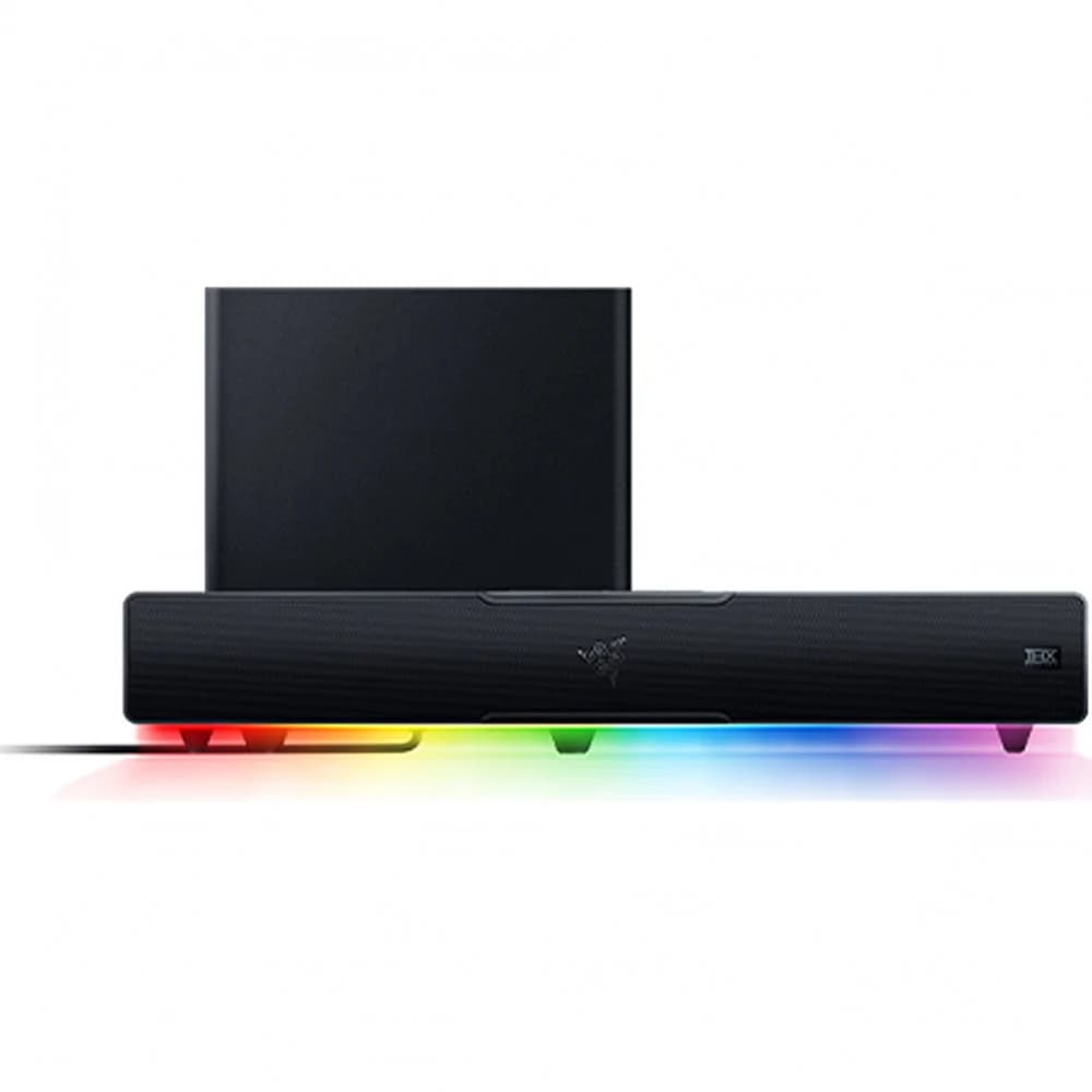 Колонки, Razer Leviathan V2, RZ05-03920100-R3G1, Bluetooth 5.2, 45–20000Гц, Мощность: 70Вт, масса 1,4 кг звуковая панель, 3 кг сабвуфер, черный