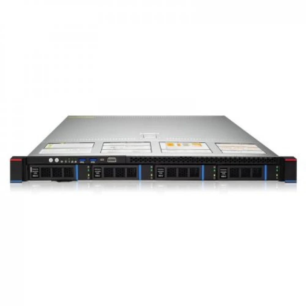 Сервер 1U Rack Gooxi SL101-D04R/2x Intel Xeon Gold 6230R 26 core 2.1Ghz/64GB DDR4 RDIMM/LSI-9361-8i/4x 3,5/2,5 SAS/SATA Drivу bays/2x 550W