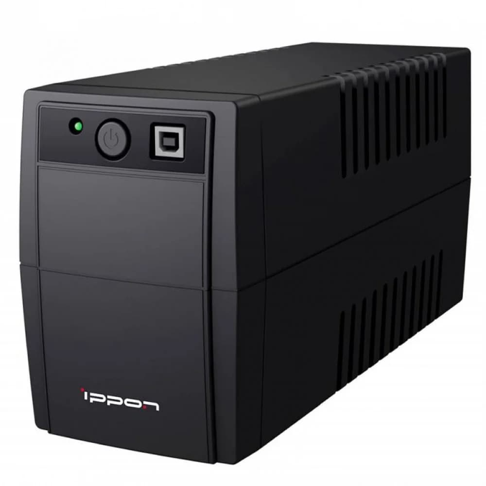 ИБП Ippon Back Basic 850, 850VA, 480Вт, AVR 162-275В, 3хС13, управление по USB, без комлекта кабелей