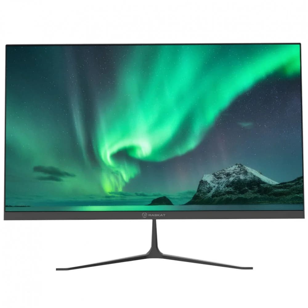 23.8" Raskat I24F10DA (23.8" , IPS, 1920*180, VGA+HDMI+DP, 4ms, 178°/178°, 1000:1, 100Hz, Black)