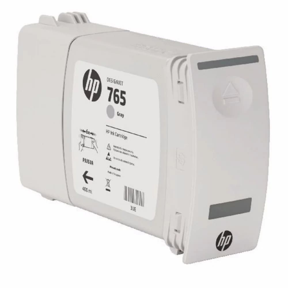 HP 765 400-ml Gray Ink Cartridge or Designjet T7200 1067mm Production Printer (F2L46A) for Designjet T7200 1067mm Production Printer (F2L46A)