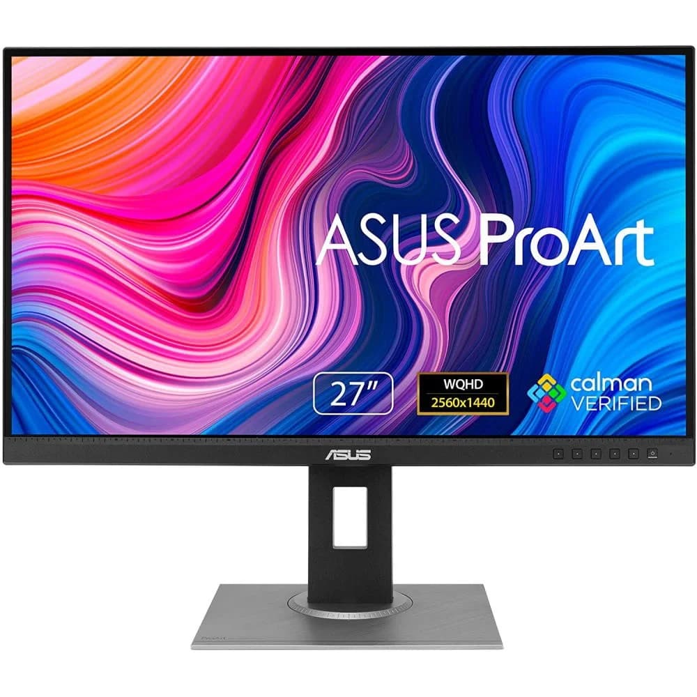 ASUS ProArt PA278QV, 27" Professional Monitor, WQHD (2560x1440), IPS, 350cd/㎡, 1000:1, 75Hz, 5ms(GTG), 178°/ 178°, Speakers, Mini-DP, DVI, HDMI, USB-Cx1, USB Hub 3.0x4, HAS, VESA 100x100, Adaptive-S