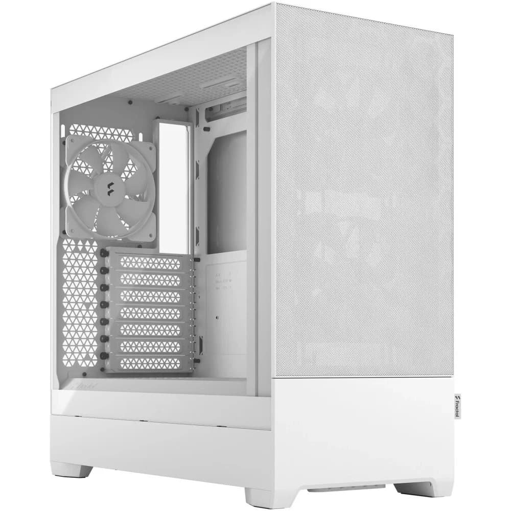 Корпус ПК без блока питания/ Case Fractal Design Epoch TG Clear Tint, Midi-Tower, 3x120mm, 2xUSB-A 3.2 + 1xUSB 3.2 Type-C ATX, mATX, mITX, White