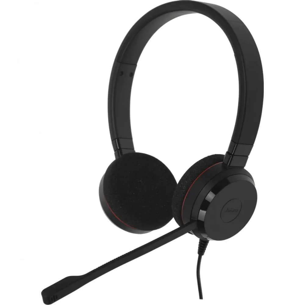 Гарнитура, Jabra, 4999-823-169, Jabra EVOLVE 20, Stereo, MS, Проводная, USB C/A, шумоподавление, -10°C to + 50°C, регулятор громкости