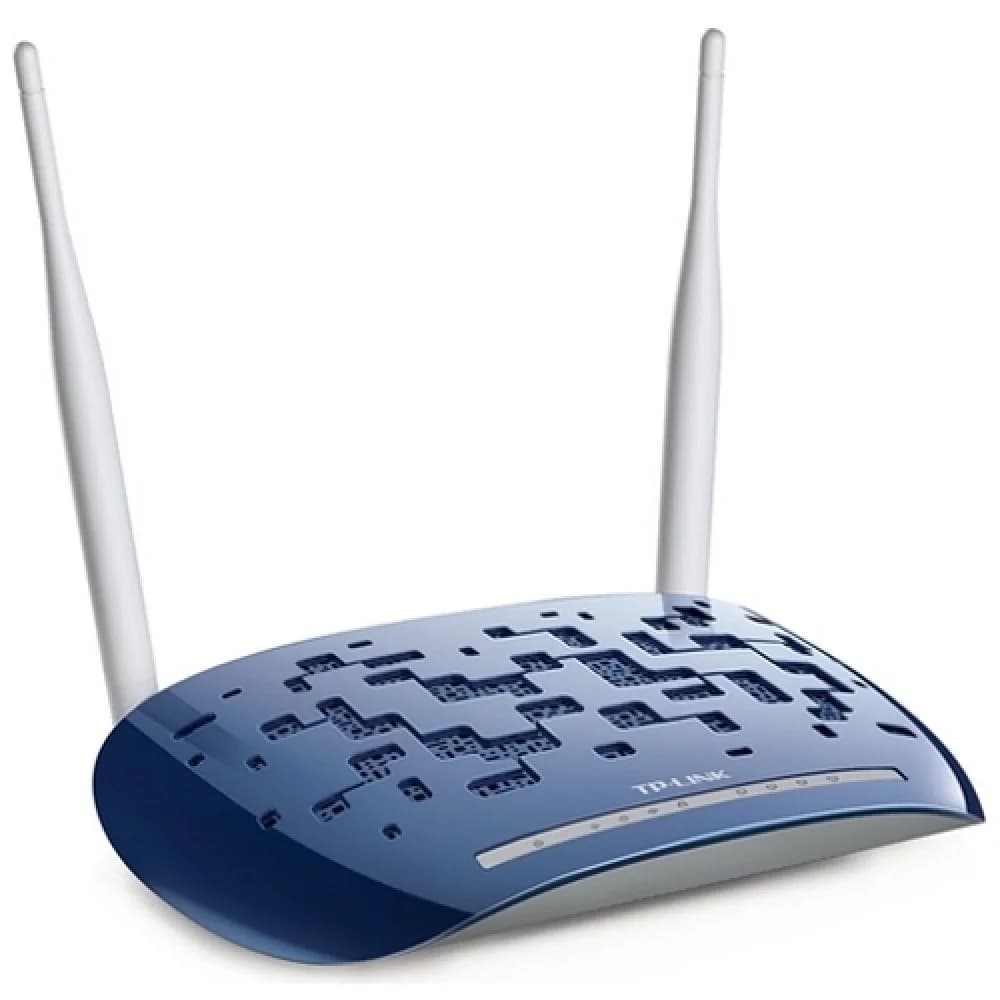 Модем беспроводной VDSL2/ADSL2+ 300M Tp-Link TD-W9960 < Wireless 300M VDSL2/ADSL2+ Modem Router, 802.11n/g/b, 300 Mbps на частоте 2,4 ГГц, 4 порта LAN 10/100 RJ45, 2 фиксированных внешних антенны,