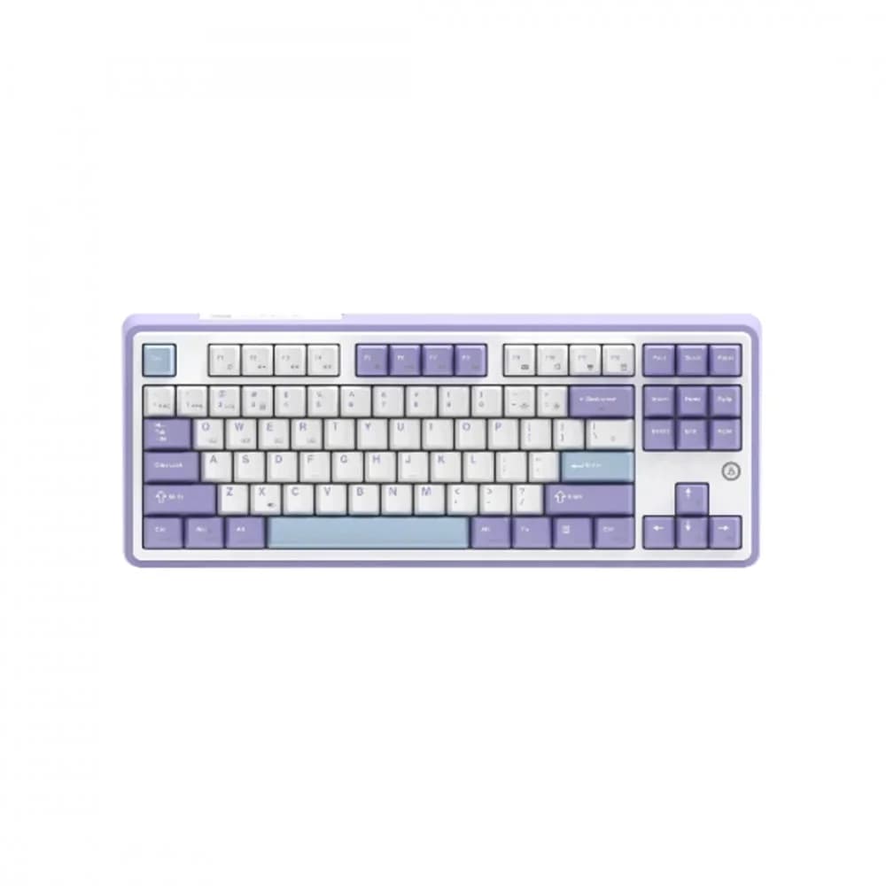Клавиатура Ajazz AK870, White, Wireless, Wired, Gaming, Gift Switches, Bluetooth, USB