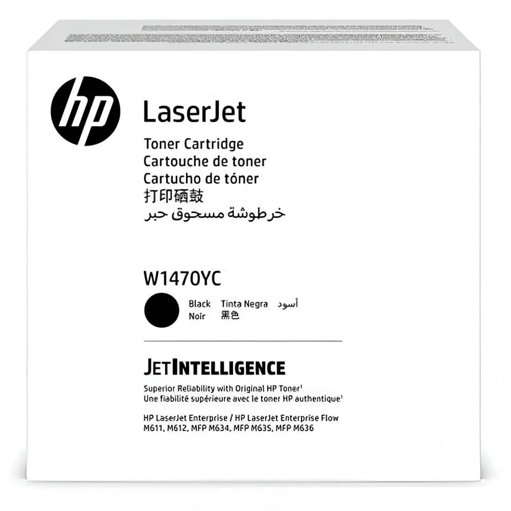 Картридж лазерный HP 147YC W1470YC черный (42000стр.) для HP LaserJet M610dn (техн (плохая упаковка)